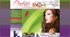 Desktop Screenshot of flirthairsalon.com